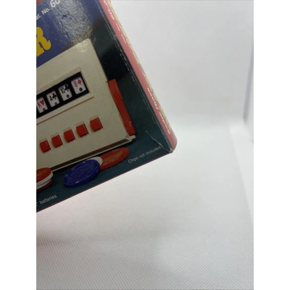 NIB Tested Vintage 80s Radio Shack Draw Poker Card Game Japan 60-2351